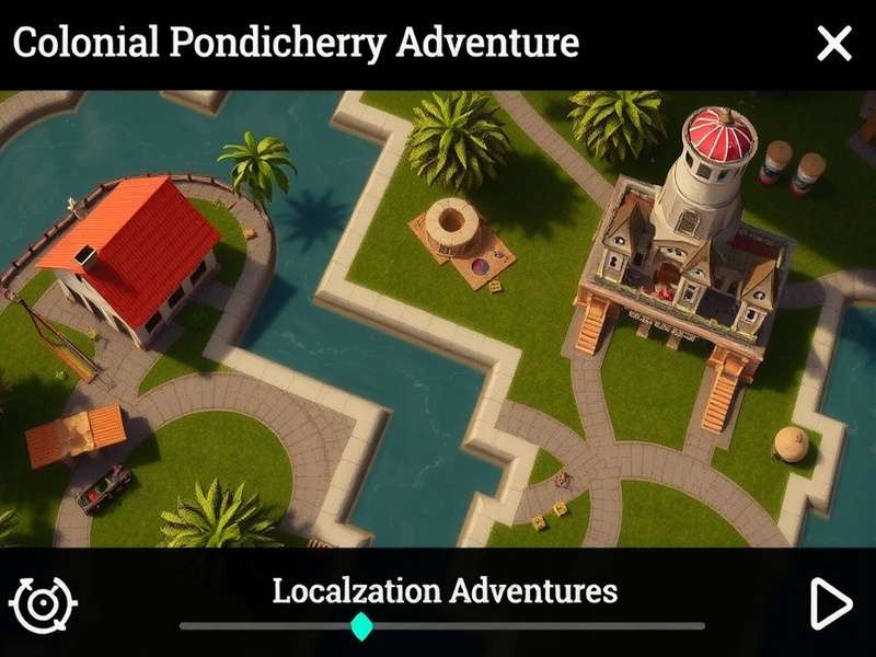 Colonial Pondicherry Adventure exploration mechanics